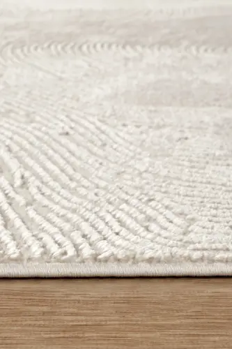 Ruby Serisi 4m2 6m2 Yolluk Salon Oturma Odası Çocuk Odası Koridor Halısı Modelleri - Açık Bej - 8