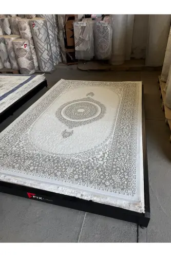 Elit Dokulu Yumuşak Oturma Odası Salon Çocuk Odası Mutfak Halısı - 16 