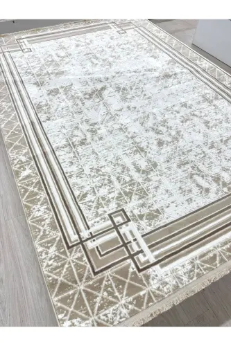Elit Dokulu Yumuşak Oturma Odası Salon Çocuk Odası Mutfak Halısı - 9 