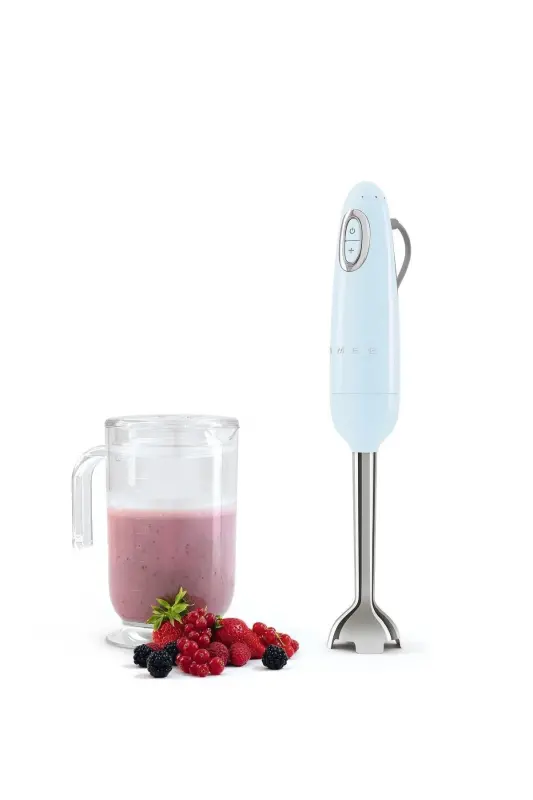 50's Style Retro Blender Seti Tritan™ Renew Hbf22 - Pastel Mavi - 5