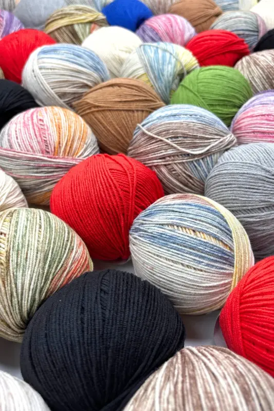 Premium Orijeans Amigurumi Ipliği Punch (PANÇ) Baby Soft Cotton 50 gr Örgü Ipi Ori Jeans Sarı - Sarı - 5