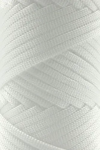 Premium Ribbon Polyester Ribbon Ip 200 gr Polyester Ribbon Makrome Ipi Beyaz - Beyaz - 2