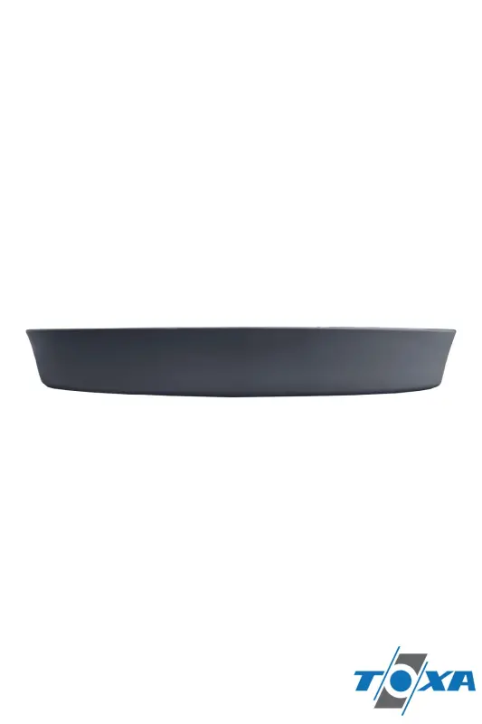 Saksı Tabağı 20cm Yalı Vaha No5 Tabak Antrasit Serinova Saksısı Altlığı 5 Numara Plastik Altlık - 20cm Gri - 3