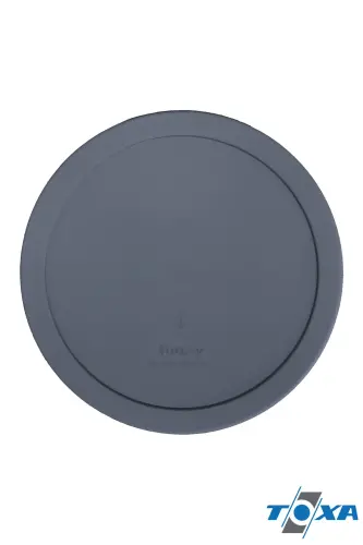 Saksı Tabağı 20cm Yalı Vaha No5 Tabak Antrasit Serinova Saksısı Altlığı 5 Numara Plastik Altlık - 20cm Gri - 5