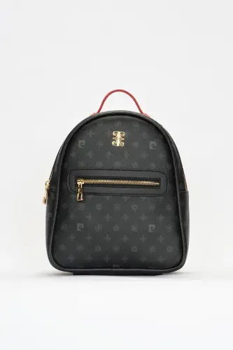 Siyah Floater Monogram Kadın Sırt Çantası 05PO22Y1541 - Siyah Floater Monogram - PIERRE CARDIN (1)