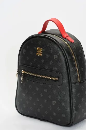 Siyah Floater Monogram Kadın Sırt Çantası 05PO22Y1541 - Siyah Floater Monogram - 4