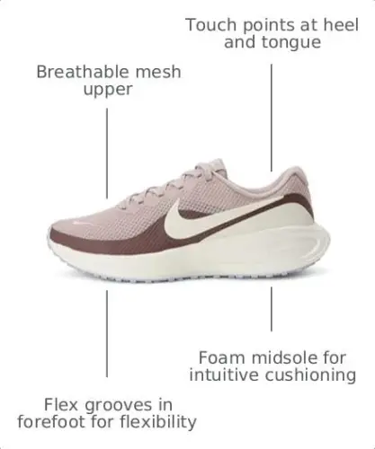 Nike Women's Revolution 8 Road Running Shoes 