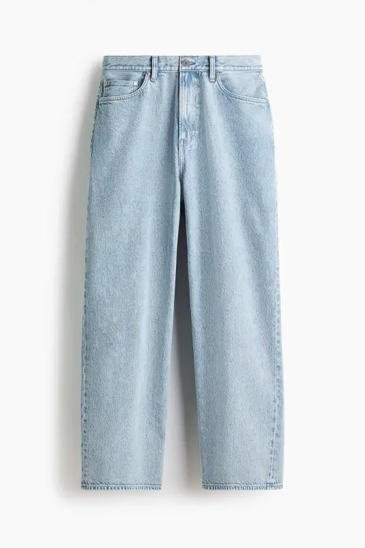 Baggy Jeans - Açık kot mavisi - 6