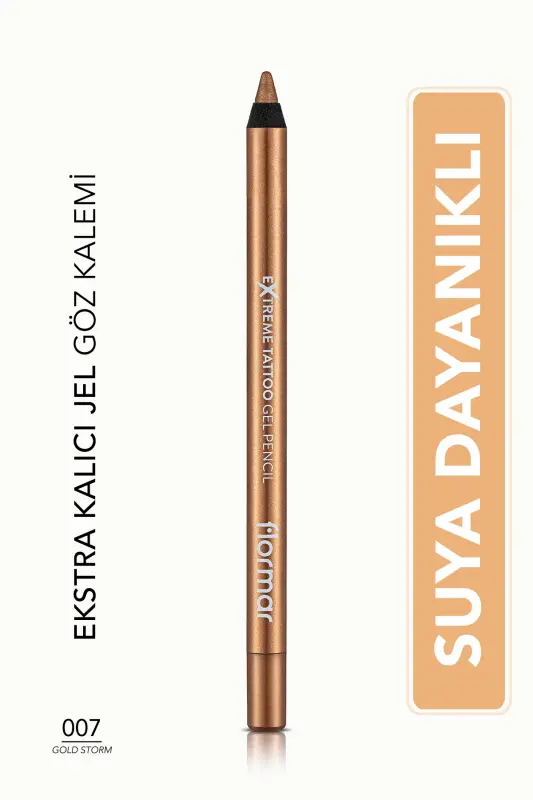 Extreme Tattoo Gel Pencıl 07 Gold Storm - 007 GOLD STORM Altın - 1