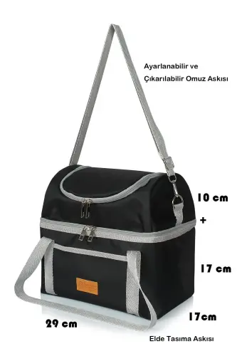 15 L Food Storage Bag Hot And Cold Thermal Thermos Food Carrier Bag Camping Picnic Bag - 3