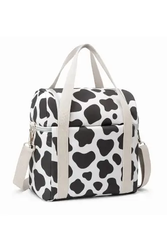 15 L Yemek Taşıma Çantası Sıcak Ve Soğuk Termal Termos Mama Taşıma Çantası Kamp Piknik Çantası-Dalmaçya - 4