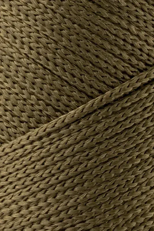 1.5 Mm - 100 gr Polyester Makrome Ipi Hakı 150 M Polyester Makrome Ip Supla Ip Ve Çanta Ipliği-Haki - 4