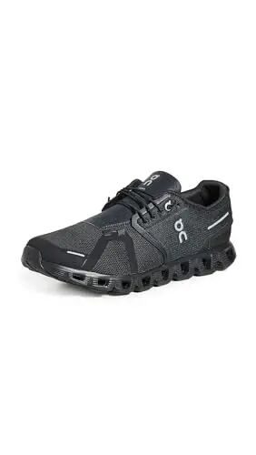 On Men's Cloud 5 Sneakers, All Black, 14 Medium US - ON