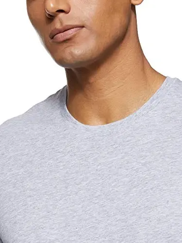 Armani Exchange Men's Solid Colored Basic Pima Crew Neck - 3