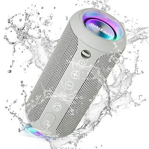 Ortizan Portable Bluetooth Speaker, IPX7 Waterproof Wireless Speaker with 24W Loud Stereo Sound, Outdoor Speakers with Bluetooth 5.0, 30H Playtime,66ft Bluetooth Range, Dual Pairing for Home - 1