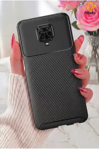 Redmi Note 9 Pro/9S Kılıf Rugged Armor Karbon Silikon - Shard - 2