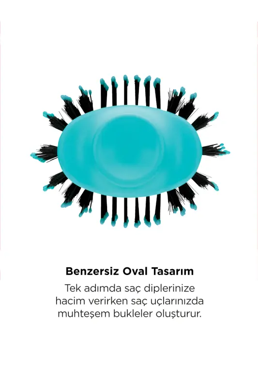 One Step Volumiser Saç Kurutma Makinesi ve Şekillendirici - Turkuaz RVDR5222TE2 - Matte Turquoise - 5