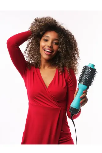One Step Volumiser Saç Kurutma Makinesi ve Şekillendirici - Turkuaz RVDR5222TE2 - Matte Turquoise - 6