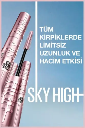 Lash Sensational Sky High Suya Dayanıklı Waterproof Maskara - Sky High Siyah - 6