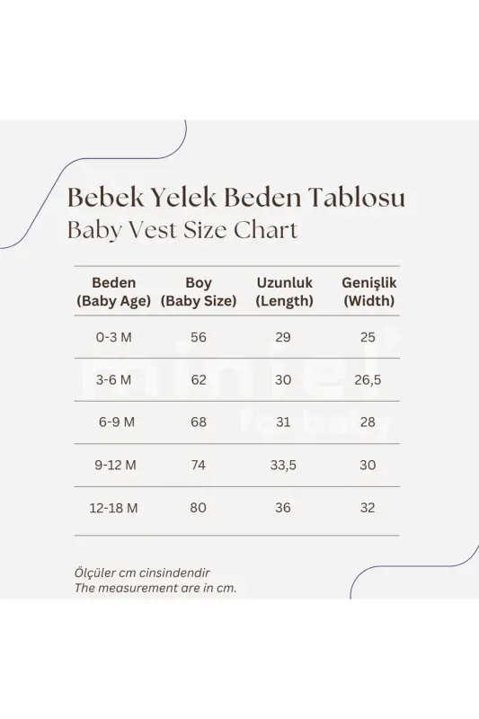 Kız Bebek Ayıcık Nakışlı Organik Pamuklu 3-6-9 Ay 2li Penye Bebek Yelek - Çok Renkli - 8