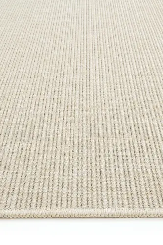 Milano Krem Bej Hasır Bohem Leke Tutmaz Düz Renk Rustik Balkon Ev Mutfak Oturma Odası Halısı - Krem 55 - 7