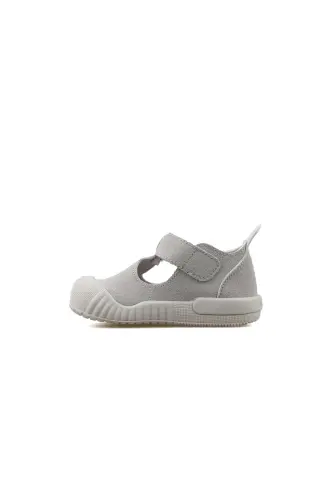 Unisex Çocuk Günlük Ayakkabı Loro Gri - L0VC-5 - 2