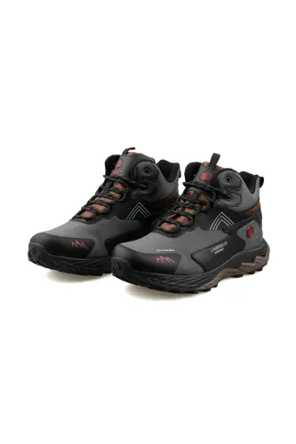 3W Burk 3Pr Erkek Trekking Bot Ve Ayakkabısı 101386636 Gri - 86636-1 - 11