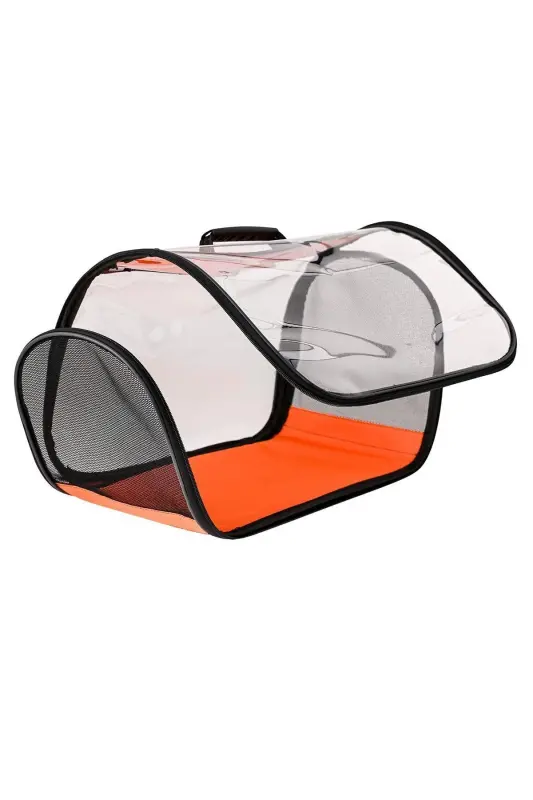 Fly Bag Kedi Köpek Taşıma Çantası Kuş Taşıma Çantası Evcil Hayvan Taşıma Çantası - turuncu - 3