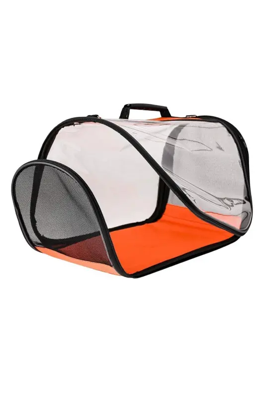 Fly Bag Kedi Köpek Taşıma Çantası Kuş Taşıma Çantası Evcil Hayvan Taşıma Çantası - turuncu - 7
