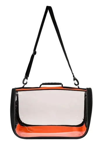 Fly Bag Kedi Köpek Taşıma Çantası Kuş Taşıma Çantası Evcil Hayvan Taşıma Çantası - turuncu - 8