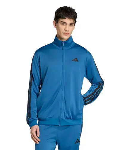 Men's 3-Stripes Tricot Track Jacket - Dusky Petrol 