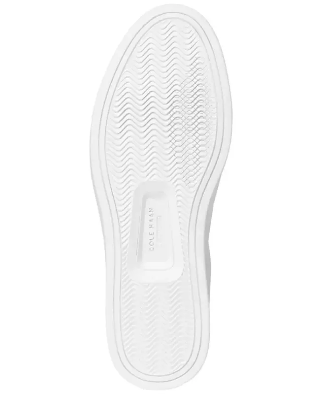Men's GrandPrø Luxe Slip-on Sneaker - Optic White - 4