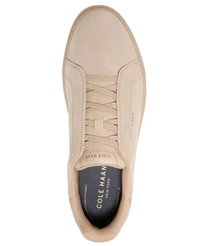 Men's GrandPrø Luxe Slip-on Sneaker - Dark Latte Nubuck - 3