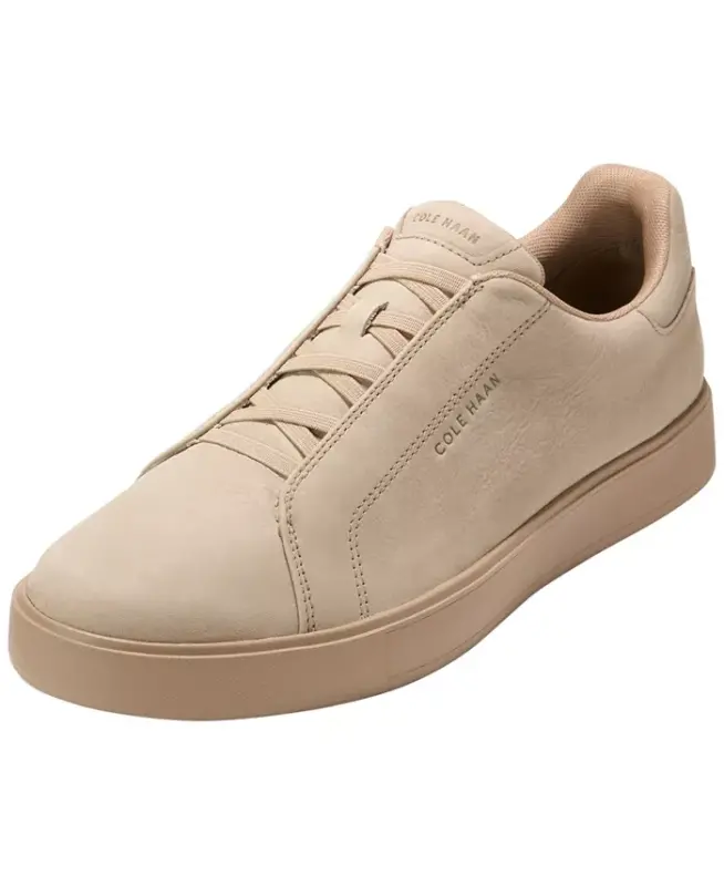 Men's GrandPrø Luxe Slip-on Sneaker - Dark Latte Nubuck - 8