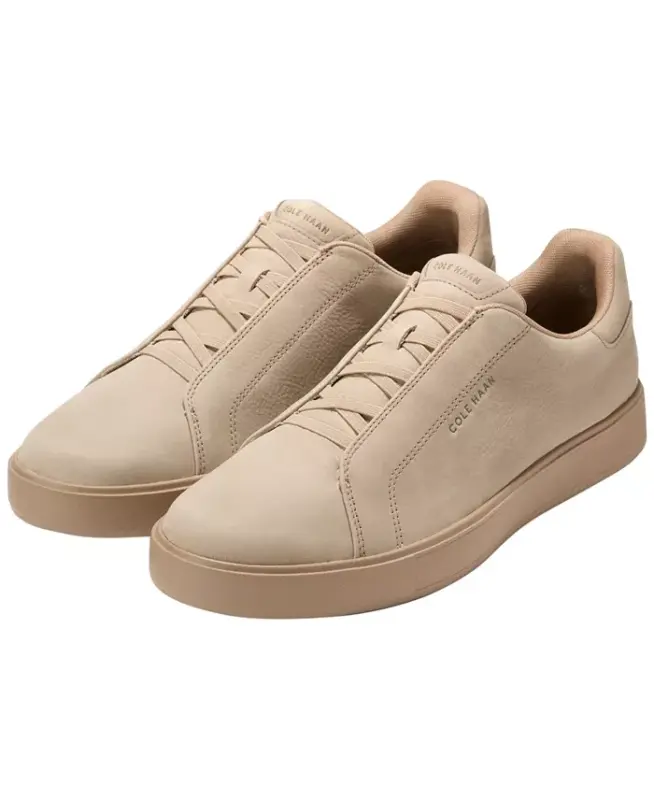 Men's GrandPrø Luxe Slip-on Sneaker - Dark Latte Nubuck - 9