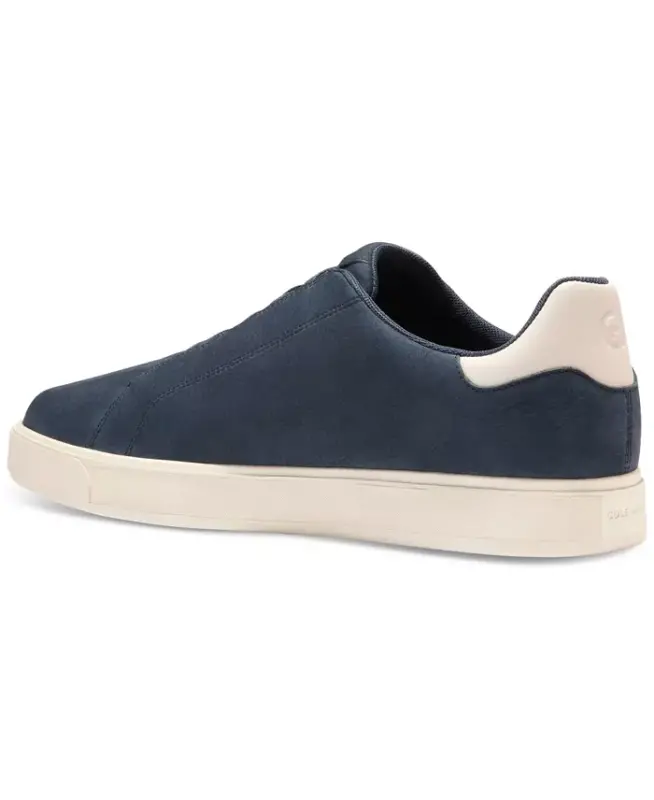 Men's GrandPrø Luxe Slip-on Sneaker - Navy Blazer Nubuck - 5
