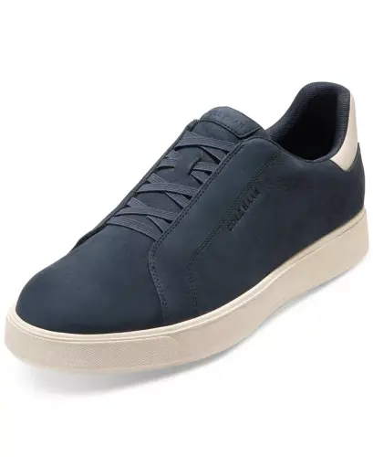 Men's GrandPrø Luxe Slip-on Sneaker - Navy Blazer Nubuck - 8