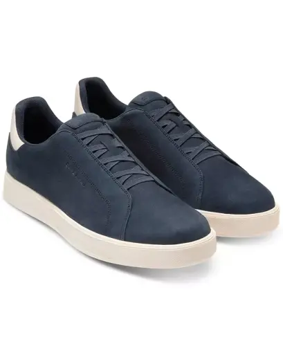 Men's GrandPrø Luxe Slip-on Sneaker - Navy Blazer Nubuck - 10