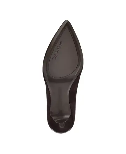 Women's Gayle Classic Pointed Toe Stiletto Pumps - Dark Brown Suede - 5