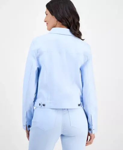 Women's Classic Denim Jacket, Created for Modazone - Rain Song - 5