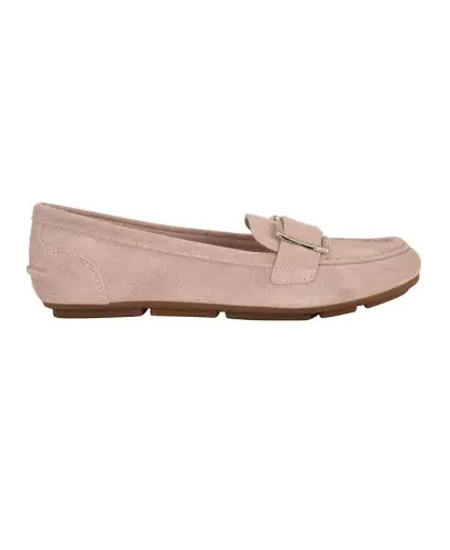 Women's Lydia Slip-On Loafers - Light Pink Suede - CALVIN KLEIN (1)