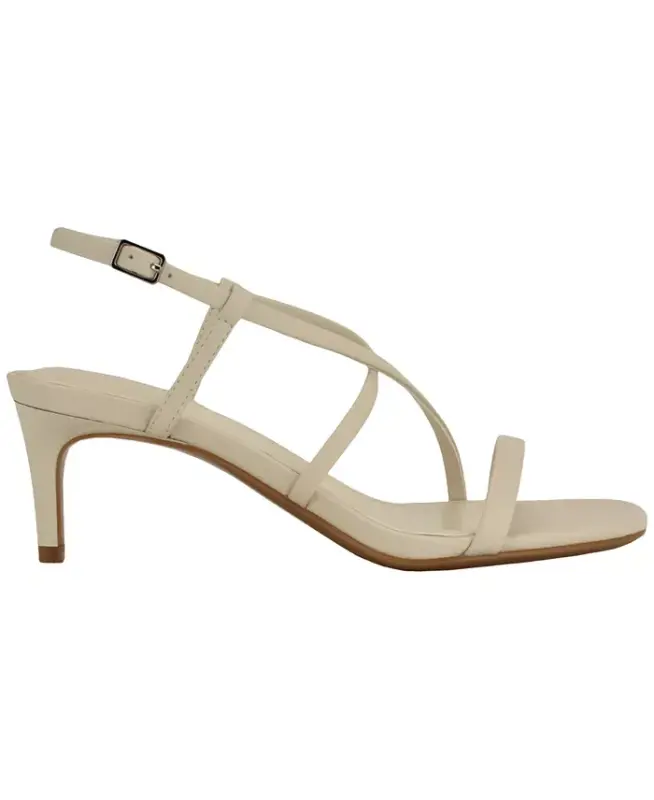 Women's Ishaya Strappy Low Stiletto Sandals - Tofu - 2