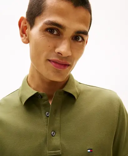 Men's Iconic 1985 Slim-Fit Polo Shirt - Dark Artichoke - 3