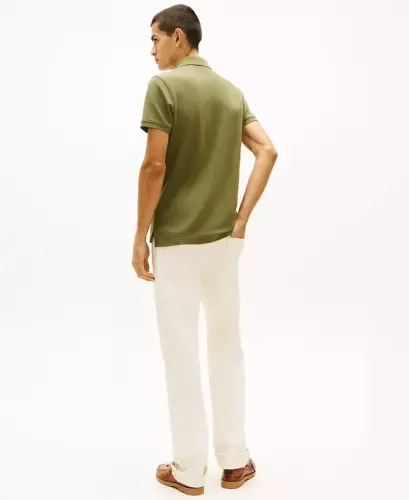 Men's Iconic 1985 Slim-Fit Polo Shirt - Dark Artichoke - 4