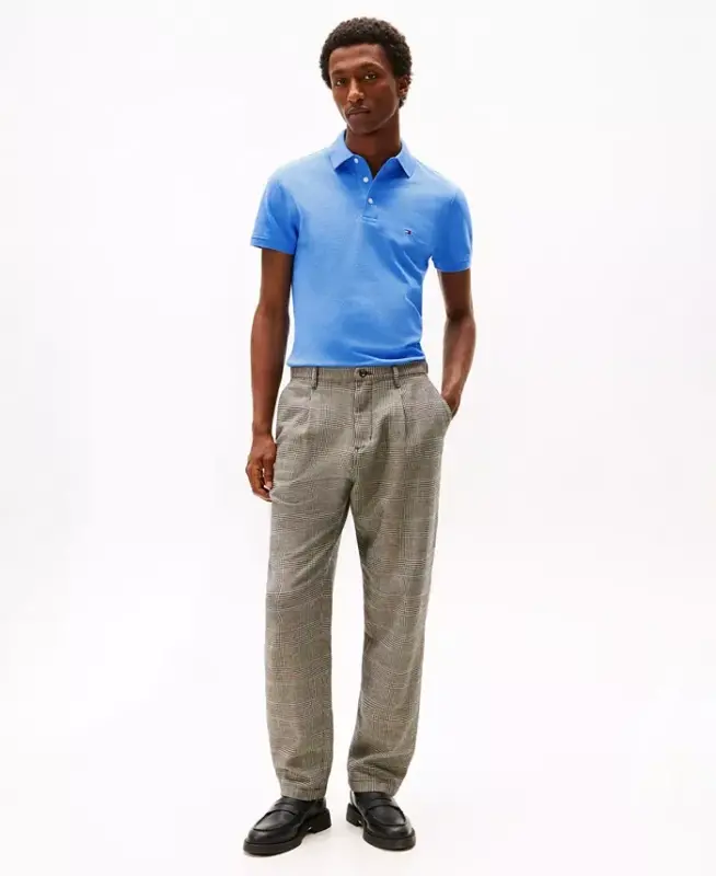 Men's Iconic 1985 Slim-Fit Polo Shirt - Blue Spell - 2