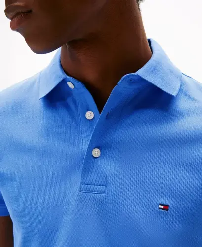 Men's Iconic 1985 Slim-Fit Polo Shirt - Blue Spell - 3