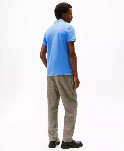 Men's Iconic 1985 Slim-Fit Polo Shirt - Blue Spell - 4