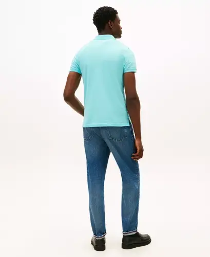 Men's Iconic 1985 Slim-Fit Polo Shirt - Dewy Blue - 4