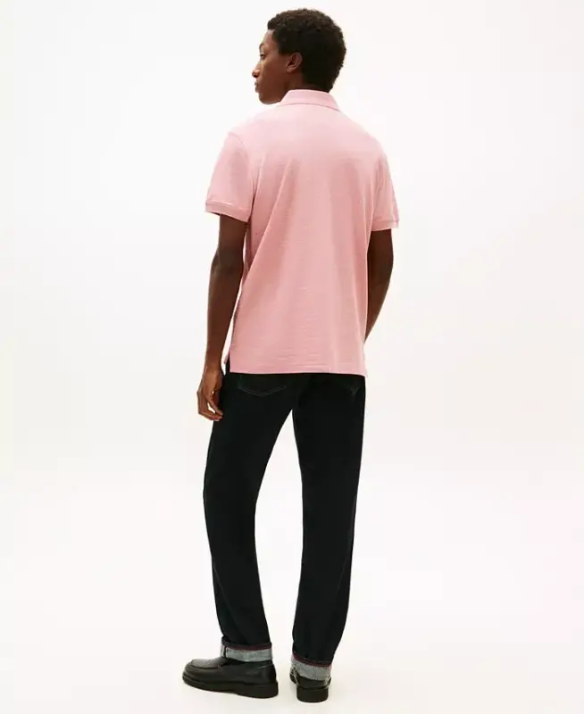 Men's Cotton Classic-Fit 1985 Polo Shirt - Camelia Blush Heather - 8