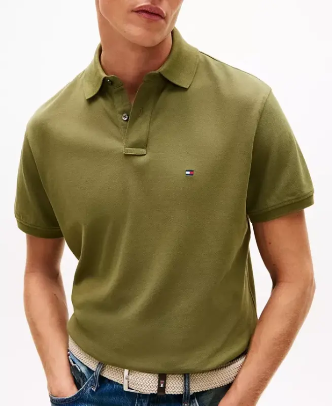 Men's Cotton Classic-Fit 1985 Polo Shirt - Dark Artichoke - 7